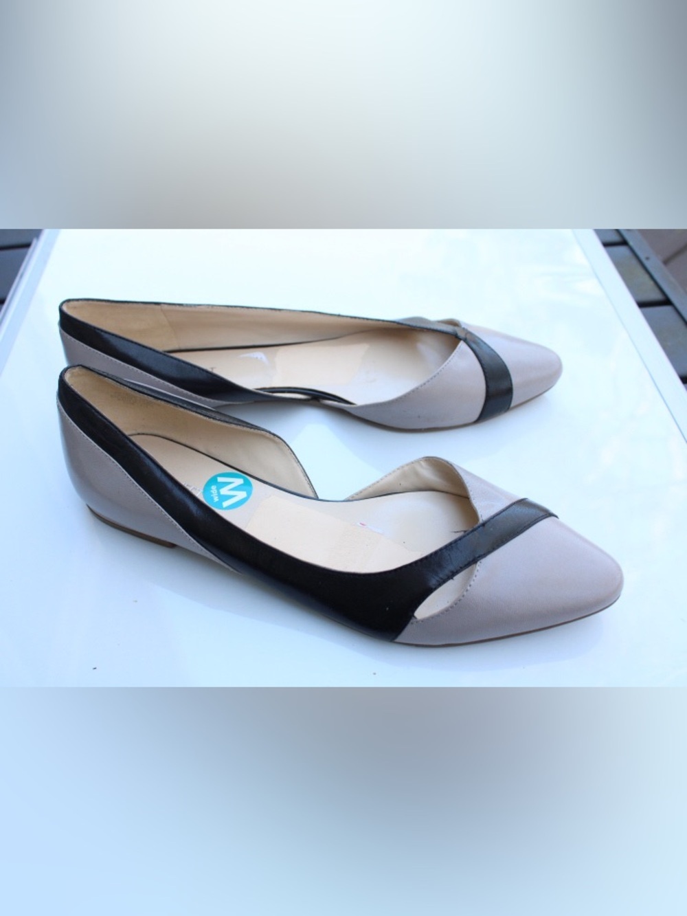 Nine West flats 10 wide